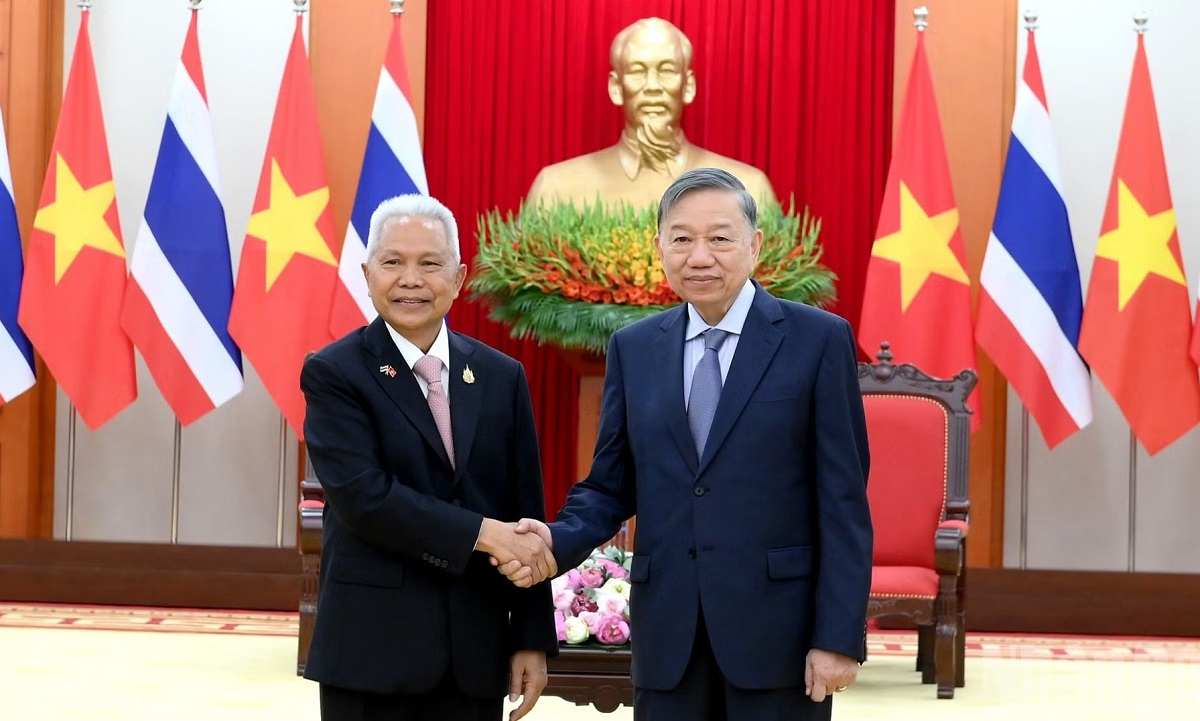 Tổng Bí thư, Chủ tịch nước Tô Lâm tiếp Chủ tịch Quốc hội kiêm Chủ tịch Hạ viện Thái Lan